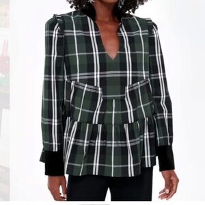 Tuckernuck Tartan Bristol Top (Size L). Originally $188. Selling for $99